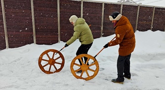соревнования с колесом